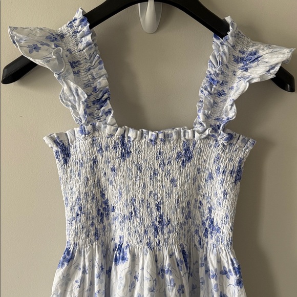 Hill house Floral Blue and White Women's Dress S - Picture 6 of 9